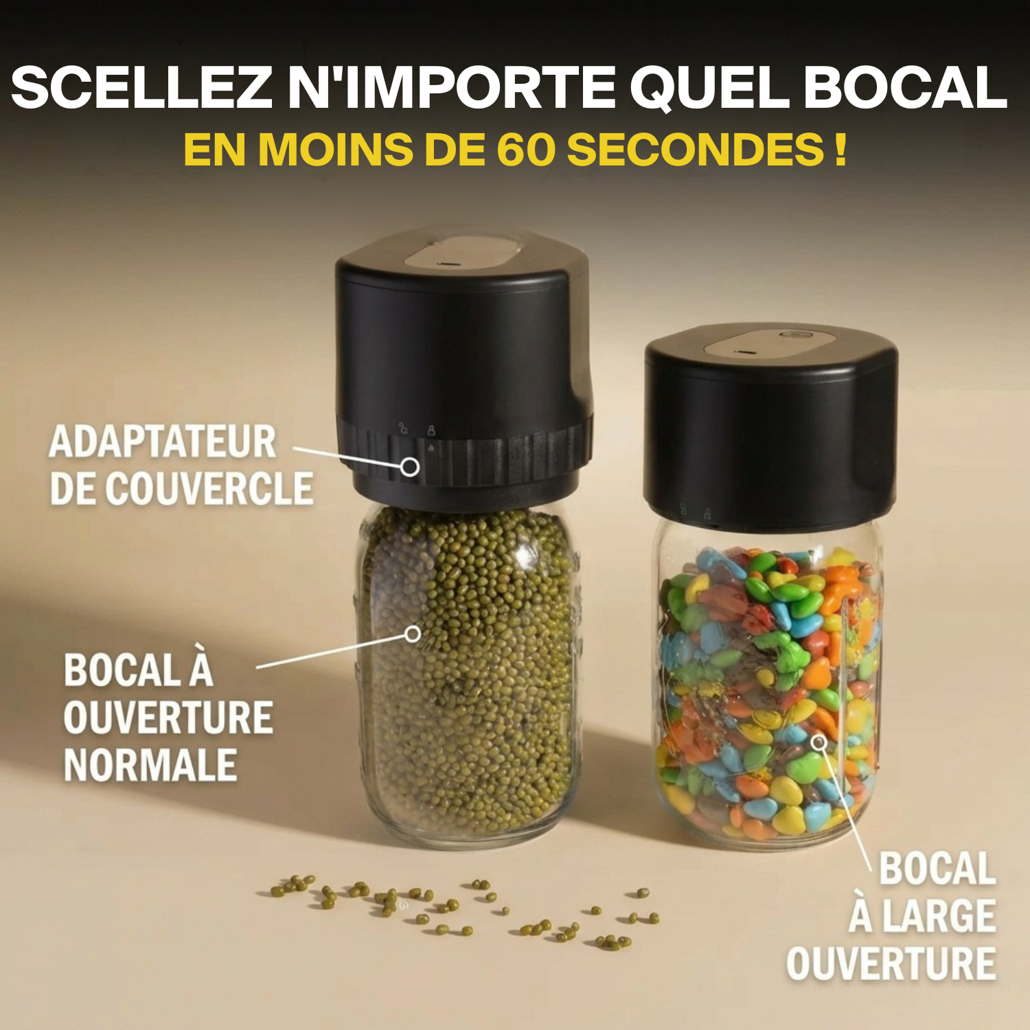 Kit Mise Sous Vide pour Bocaux
